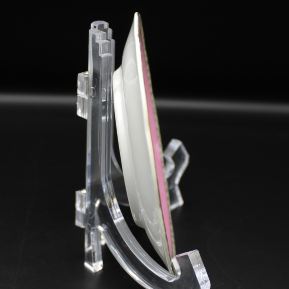 Vintage Pretty Pink Gold Mini Plate Collectible Keepsake Made in Occupied Japan - Picture 4 of 6